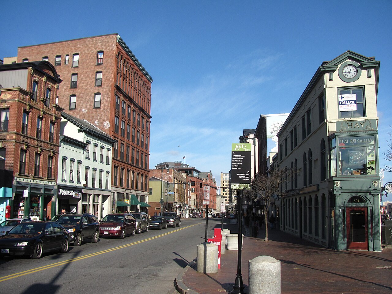Portland street view — Congress Street, Portland, Maine — John Phelan (CC BY 3.0)